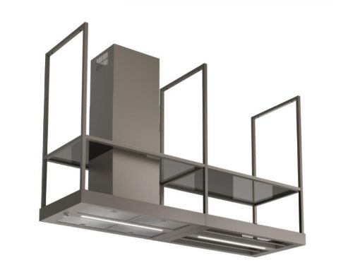 Picture of Faber T-Shelf Island Hood 1800mm Matt Titanium